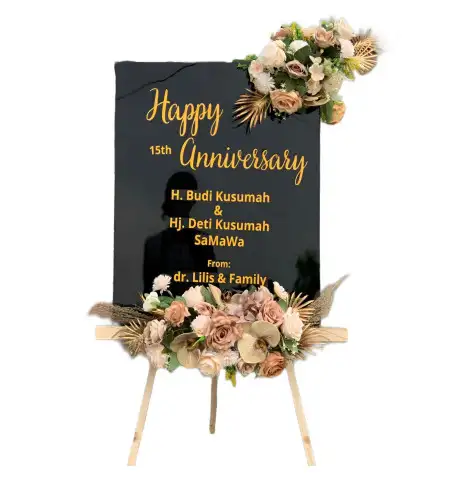 Papan Bunga Akrilik Munungkerep